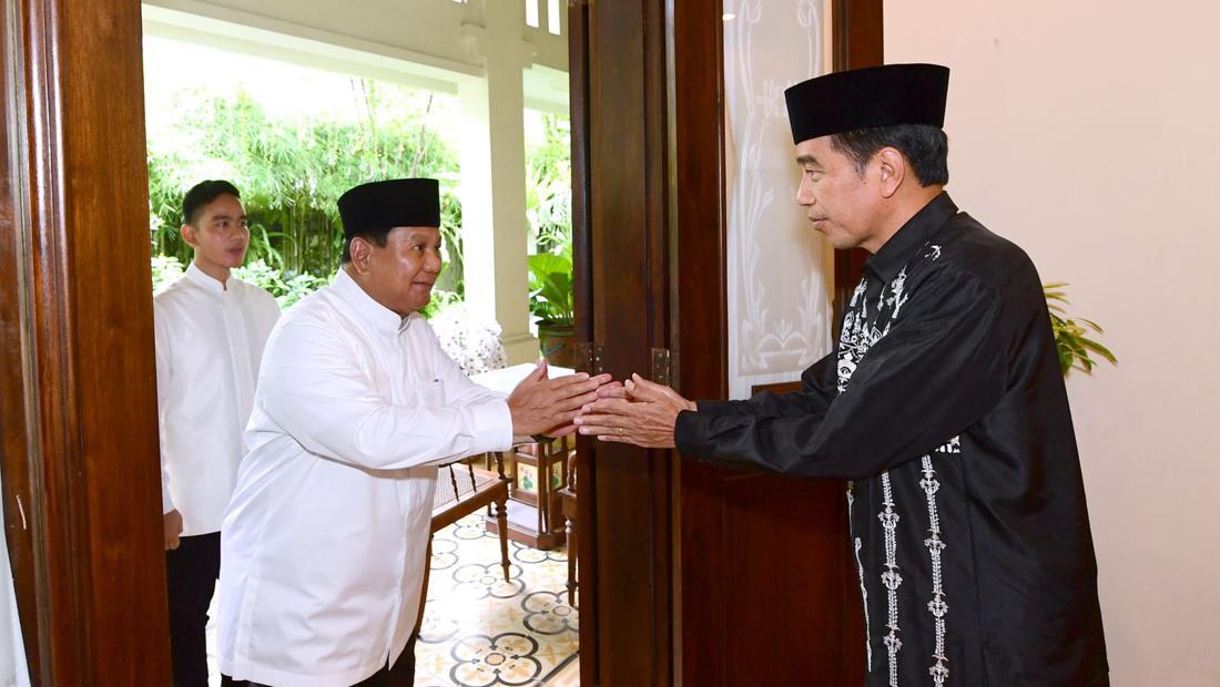 Prabowo Berlebaran Ke Rumah Jokowi Di Solo: Anak Buah Sowan Ke Pimpinan