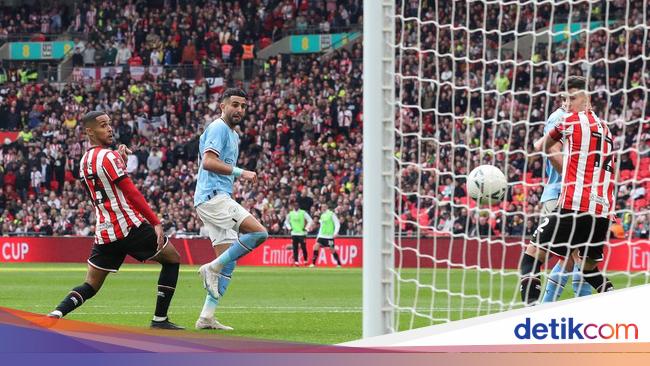 “Man City Advances to FA Cup Final with Mahrez Hat-Trick: Full Match Recap”