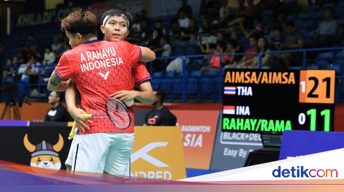 Piala Sudirman 2023: Apri/Fadia Menang, Indonesia Kalahkan Jerman 4-1
