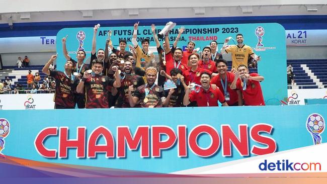 “Black Steel FC Wins AFF Futsal Club Championship 2023 in Nakhon Ratchasima”