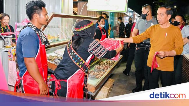 President Jokowi Visits Culinary Tourism Area in Kampung Ujung, Labuan Bajo During ASEAN Summit