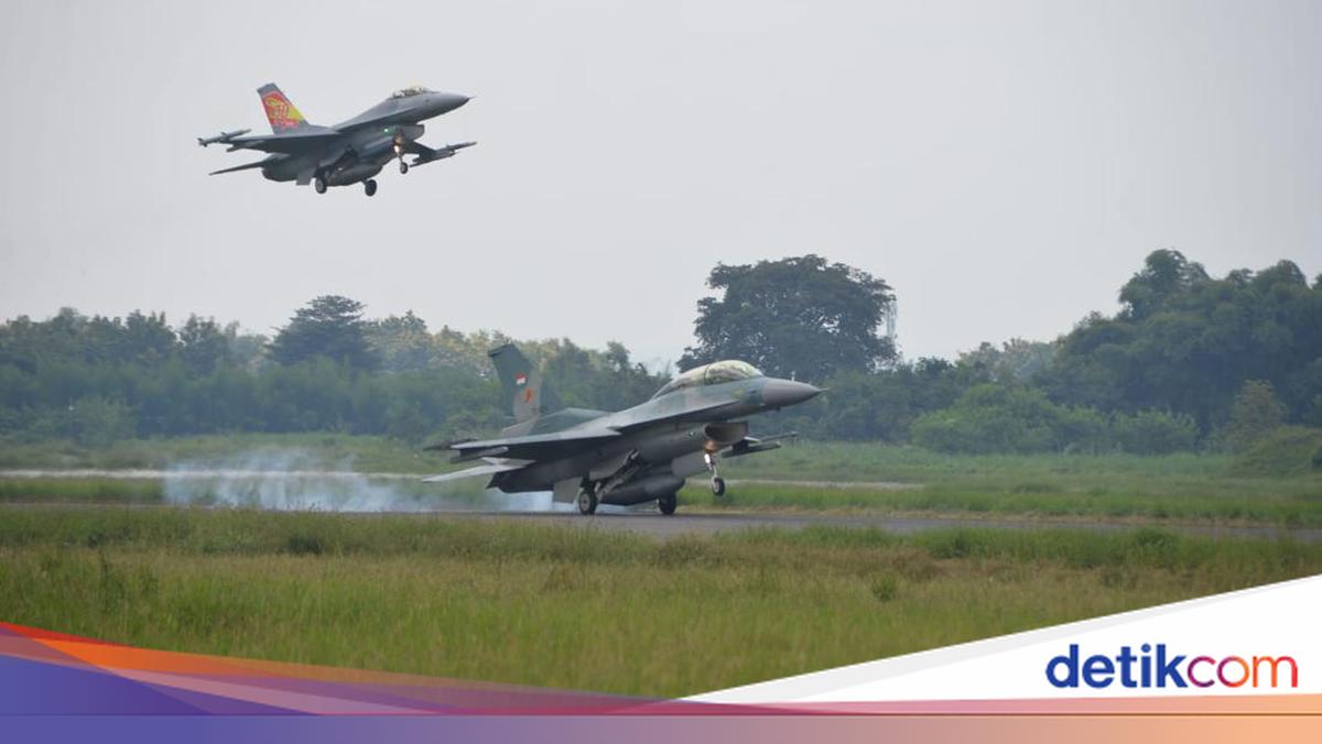 Terjawab soal 3 Jet Tempur F-16 Wira-wiri di Langit Jakarta Pagi Ini