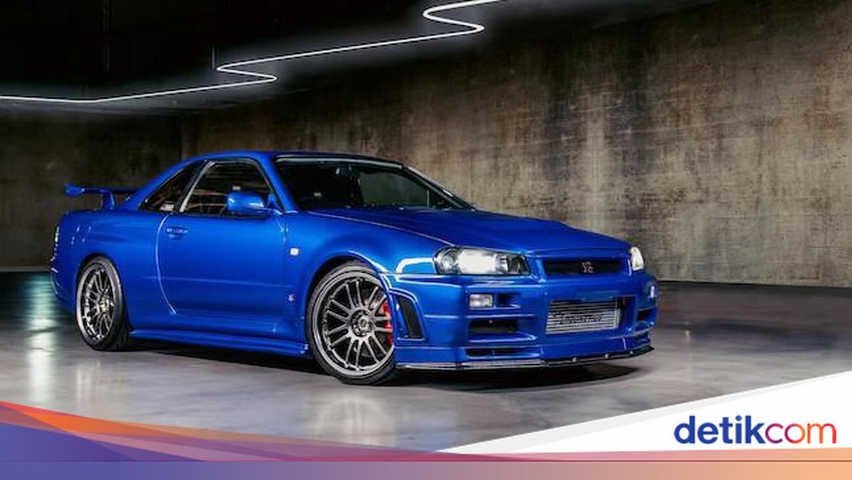 Nissan Skyline R34 GT-R Bekas Paul Walker Laku Rp 20 Miliar! - nissan skyline gt r r34 harga bekas