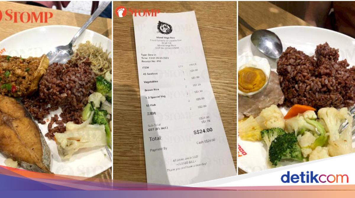 Duh! Wanita Ini Alami Getok Harga Rp 265 Ribu Untuk Nasi dan Sayur