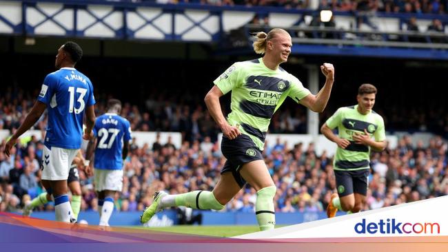 “Man City Defeats Everton 2-0 in Premier League Match at Goodison Park”