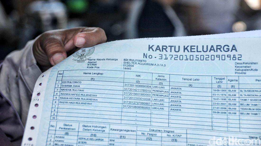 Cetak Kartu Keluarga Secara Online, Tak Perlu Ke Dukcapil