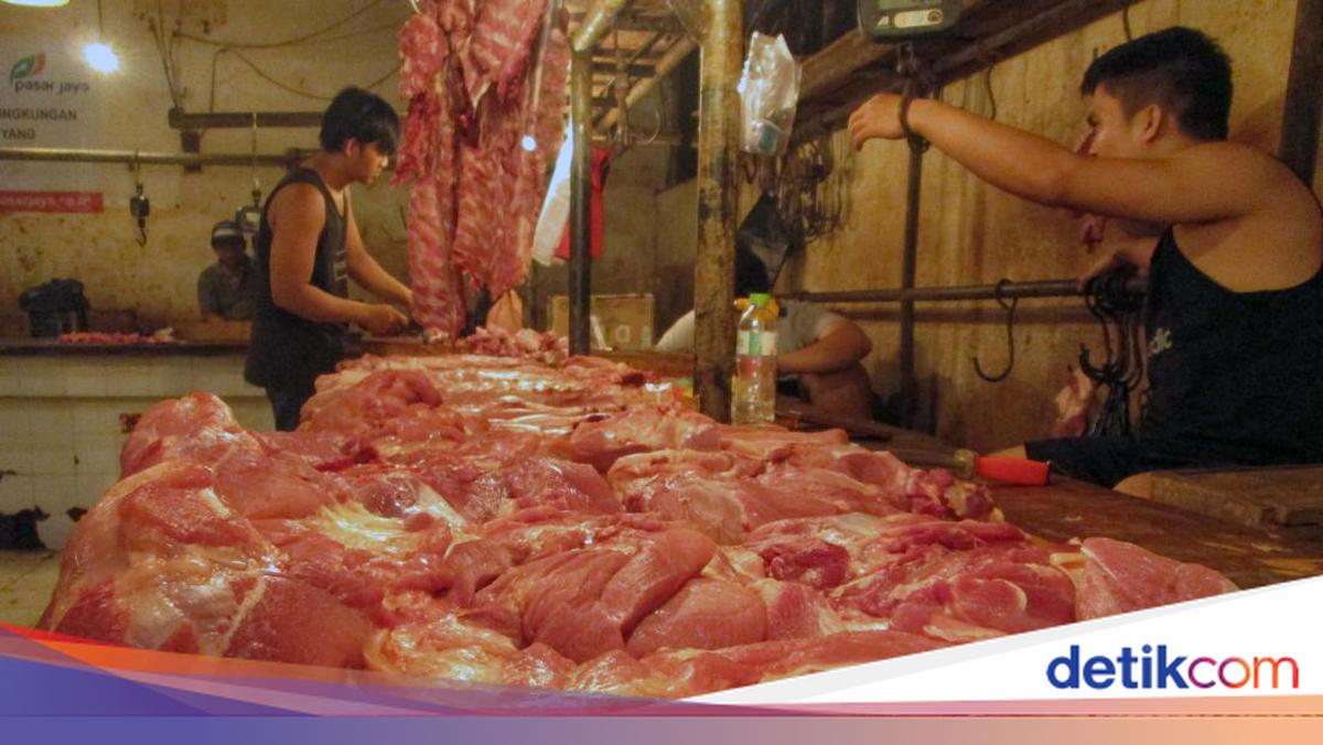 Harga Daging Babi Naik Jelang Galungan, Stok Kurang karena ASF