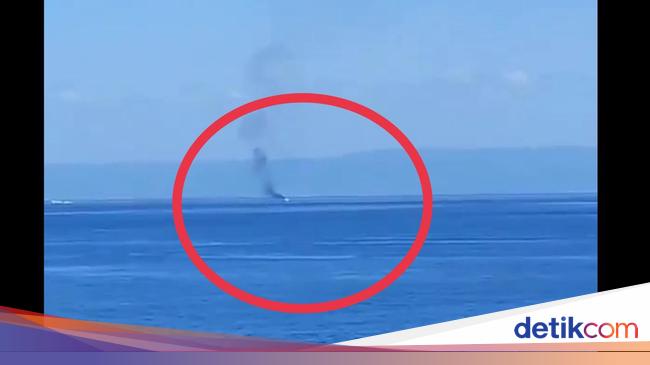 Viral Kapal Dikira Kebakaran, Ternyata Cerobong Asap Tebal