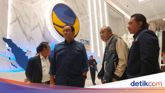 Anies Baswedan Meets NasDem Chair Surya Paloh After Jhonny G Plate’s Corruption Case Revelations