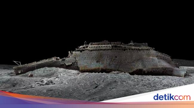 Misteri Saat-saat Terakhir Titanic Terungkap Berkat Scan 3D