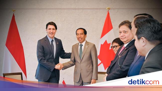 Jokowi meets Canadian Prime Minister to discuss IKN at Kaltara Green Airport