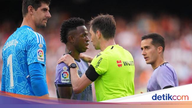 “Vinicius Junior’s Red Card Cancelled by RFEF After Valencia vs Real Madrid Match”