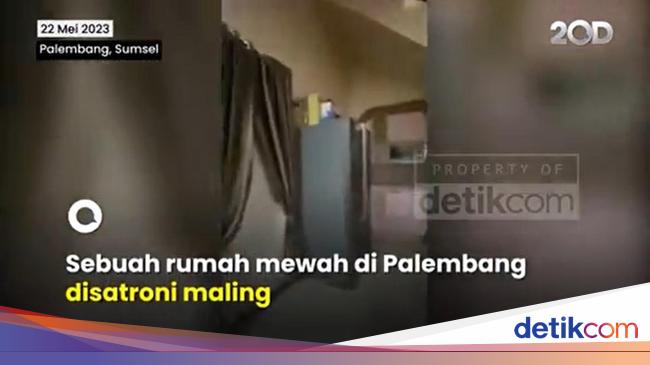 Rumah Mewah Di Palembang Dibobol Maling Rp 1 M Raib