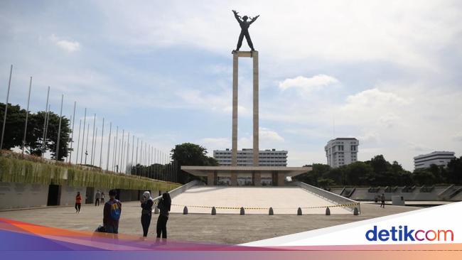 9 Lokasi Parkir Puncak Acara HUT ke-498 Jakarta di Taman Lapangan Banteng