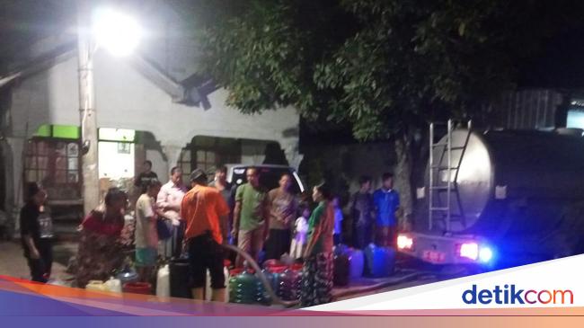 Semur Kering Dampak Rusaknya Bendungan Sungai Lekso Blitar Meluas Hingga Dua Desa