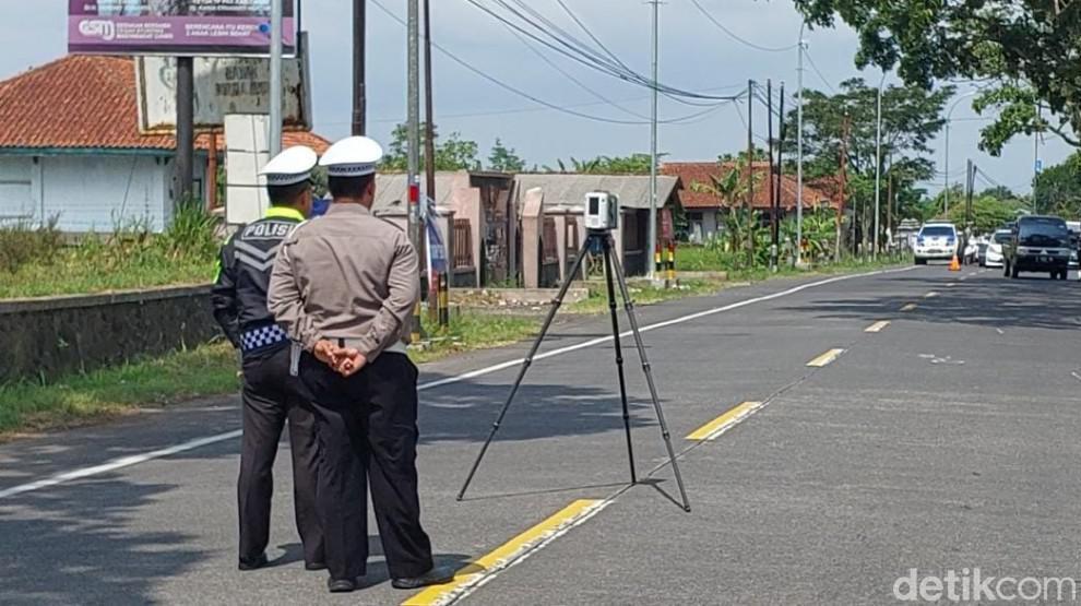 Usut Pemoge Serempet Santri Ciamis, Polisi Lakukan Olah TKP