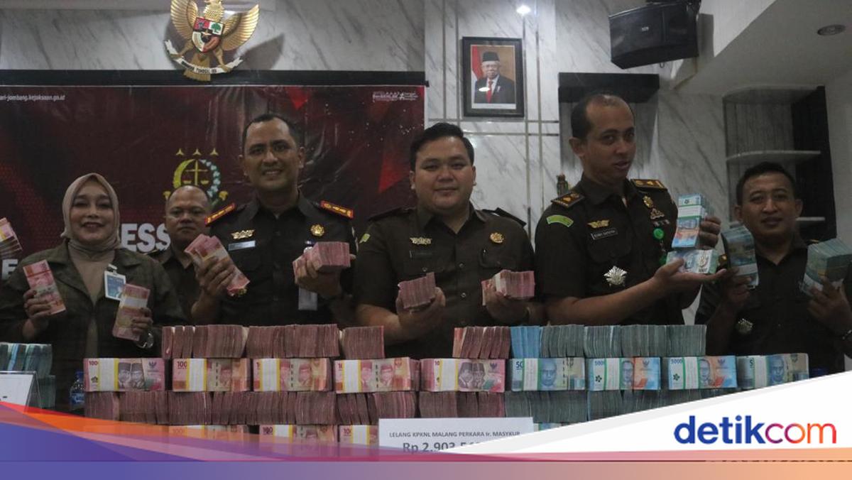 Hasil Lelang Aset Korupsi Kredit Usaha Peternakan Sapi di Jombang Rp 2,9 M