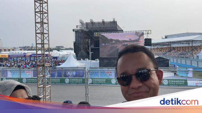 A déclaré Anies Baswedan après avoir regardé la Formule E de Jakarta sur la Tribune “bon marché”