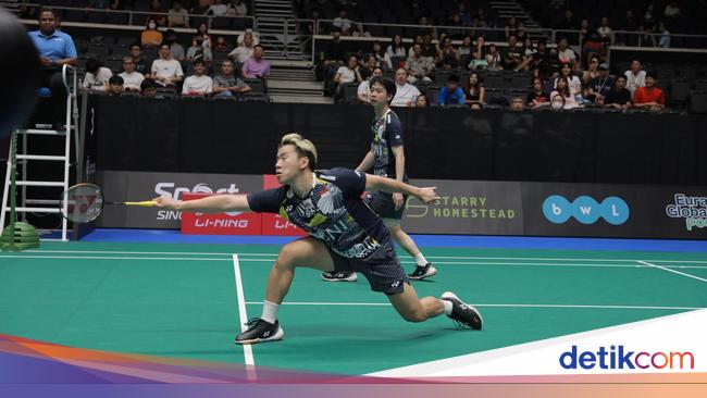 Indonesia’s Kevin/Marcus Lose to Hoki/Kobayashi in Singapore Open 2023 Round of 16