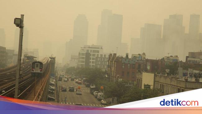 New York declares emergency over hazardous smog from Canadian forest fires