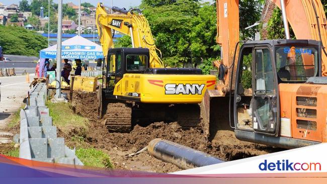 Proyek Pipa Transmisi Gas Cisem Lanjut ke Bandung, Solo, Yogyakarta