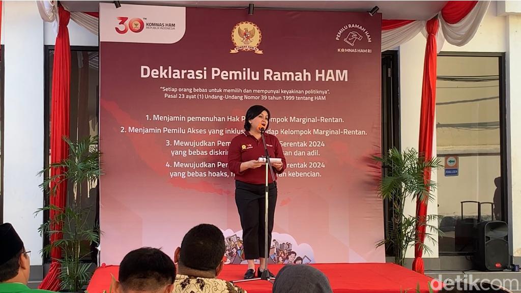 Komnas HAM Deklarasi Pemilu Ramah HAM, Jamin Hak Kelompok Rentan