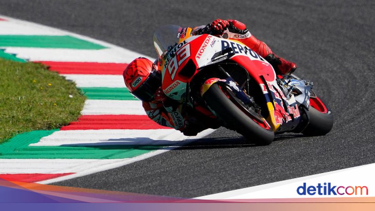 Ini Penyebab Marc Marquez Jatuh di MotoGP Italia