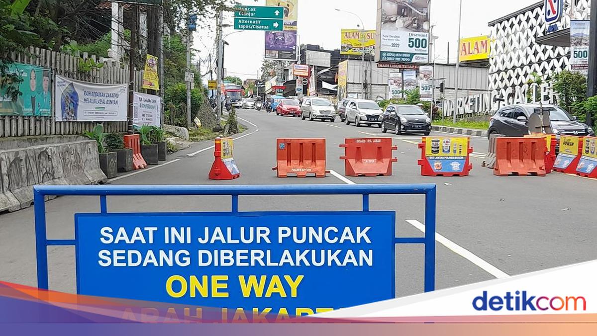 One Way di Puncak Berlaku, 22 Ribu Kendaraan Melintas pada Long Weekend — image 1