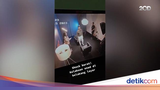 Viral Video Onad Ngamuk Bentak Kru Hingga Rusak Lampu Hias