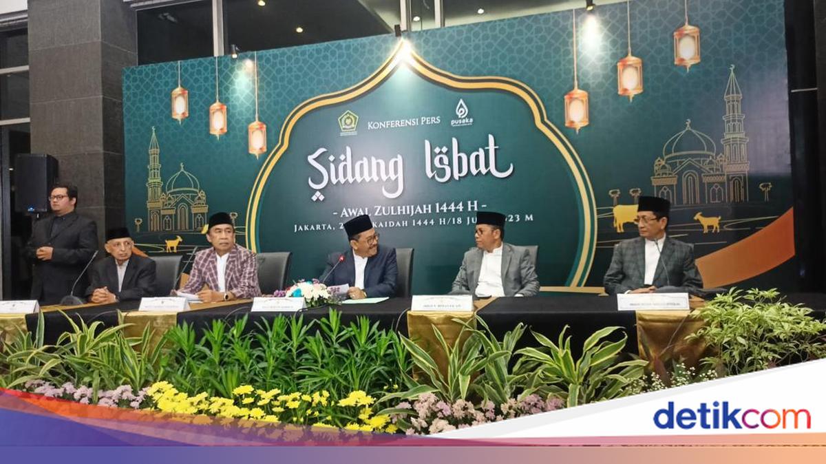 Hasil Sidang Isbat Idul Adha 2023 Selengkapnya, Cek di Sini