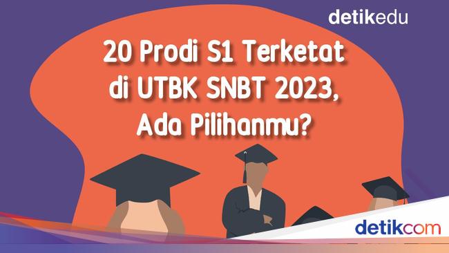 Infografis 20 Prodi S1 Terketat Di Utbk Snbt 2023 Ada Pilihanmu 