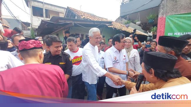 Ganjar Pranowo’s Visit to Residential Areas in Jakarta Spark Enthusiasm Among Residents