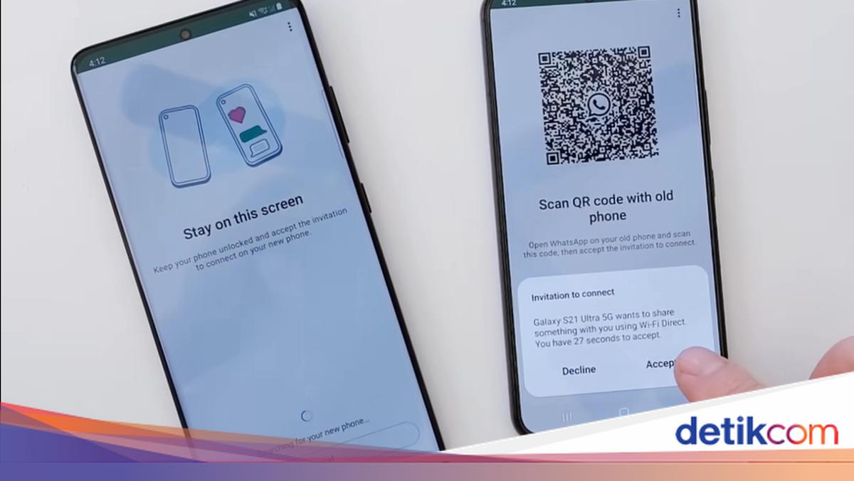 De Chat Scan Wr Code Sekarang Transfer Riwayat Chat WhatsApp Bisa Scan QR Code