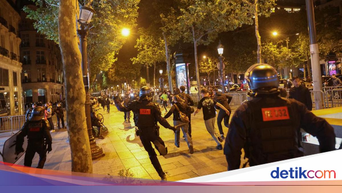 Französisch Searing Dilandan Riots, 1.500 Robbery Store