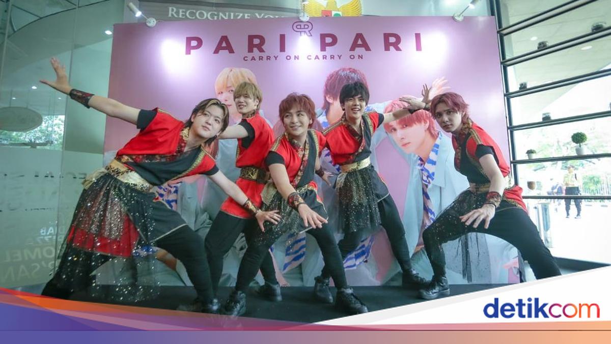 Boyband Jepang Pari Pari Nyaman Berkarier di Indonesia