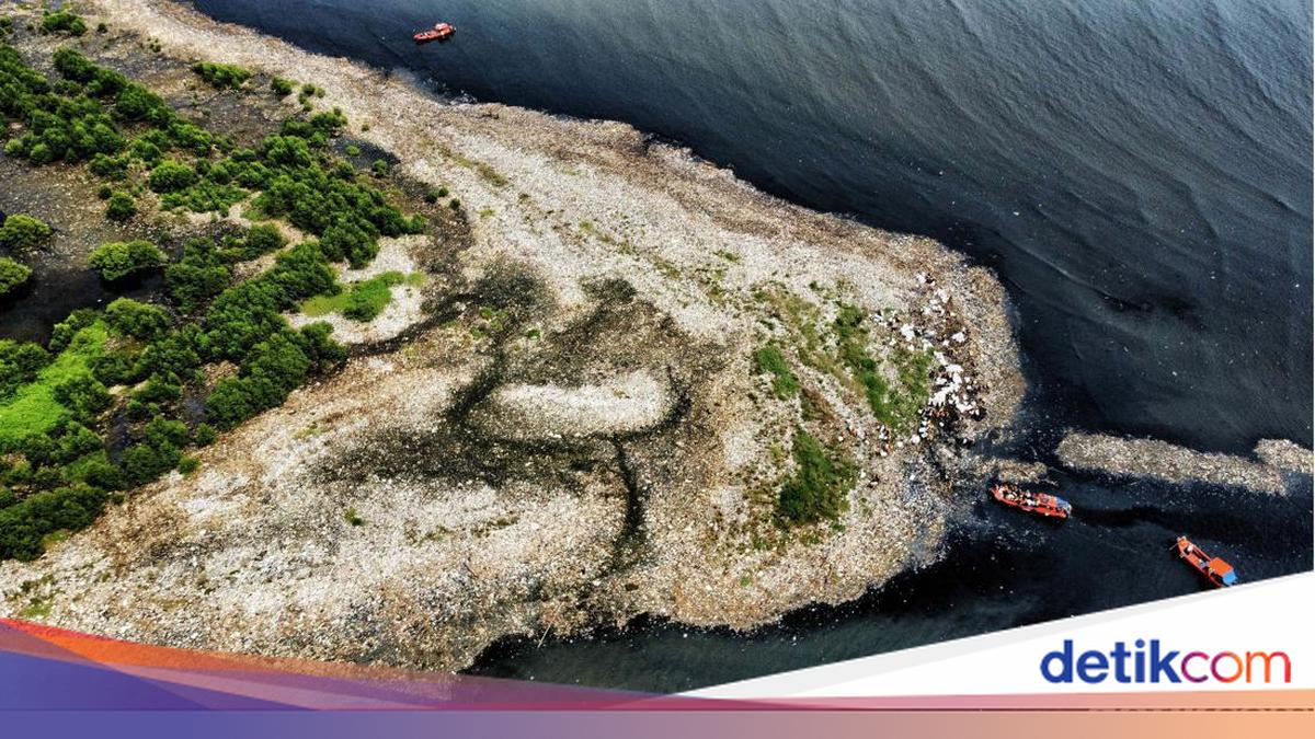 Akhirnya Bersih Juga 'Pulau Sampah' di Pesisir Jakarta