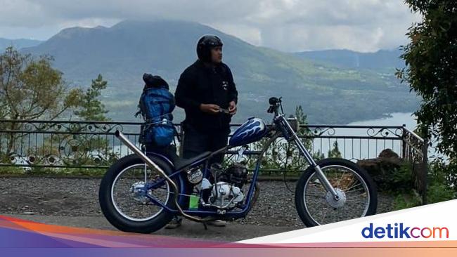 Mengaspal Dengan Motor Custom Di Bali Ketat Di Kota Longgar Di Desa