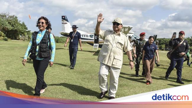 Susi Pudjiastuti’s Response to Prabowo Subianto’s Running Mate Issue