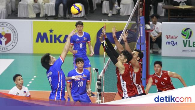 Indonesian Volleyball Team Dominates SEA V League 2023 Opening Match with 3-0 Victory