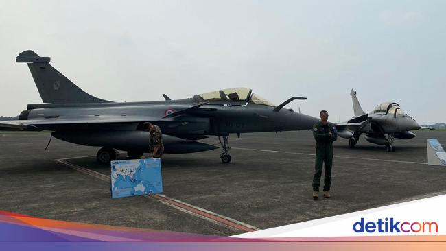 French Air Force Aircraft Land in Jakarta for Pegasus 2023 Mission