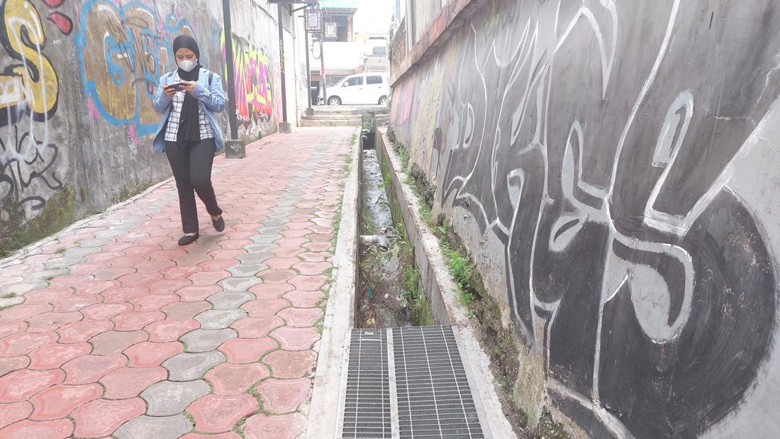 Viral Sejumlah Besi Penutup Got Di Jalan Suryakencana Bogor Hilang