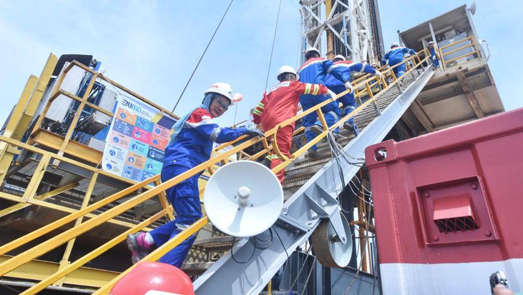 Perdana, Pertamina Ngebor Sumur MNK Sedalam 8.559 Kaki Di Blok Rokan