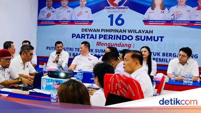 Eks Gubsu Tengku Erry Nyaleg DPR RI dari Perindo, NasDem Beri Selamat - Detikcom
