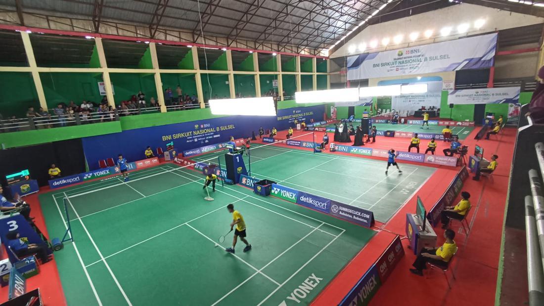 4 Tim Tuan Rumah Lolos Di Babak Semifinal BNI Sirnas B Sulsel 2023