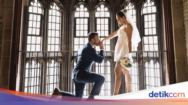 Dewi Rezer and Ethan Alarmk’s Simple Wedding in Canada with Plans for Celebration in Bali Next Year