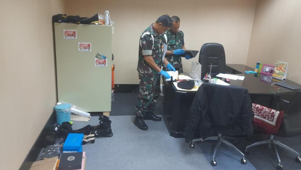 Suasana Kantor Basarnas Saat Digeledah Penyidik Puspom TNI Dan KPK