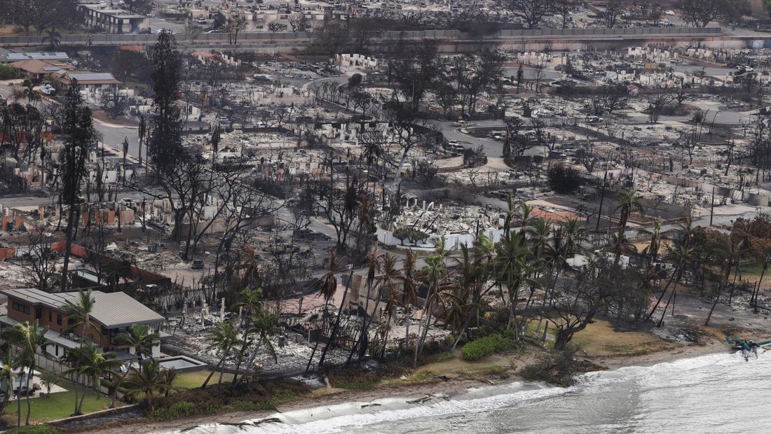 Ngerinya Kebakaran Hutan Di Hawaii Tewaskan 55 Orang, Benar-benar Hancur!