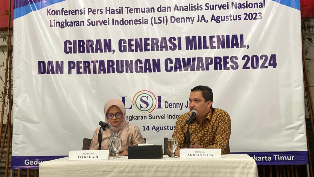 Survei LSI Denny JA: Gibran Bacawapres Prabowo Terpopuler Dan Disukai