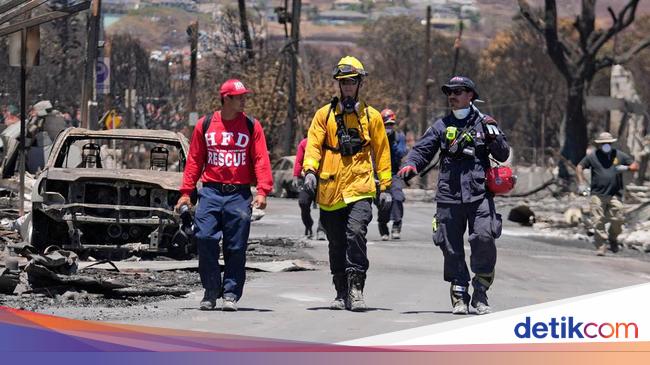 Korban Tewas Kebakaran Hawaii 99 Orang, Masih Bisa Berlipat Ganda