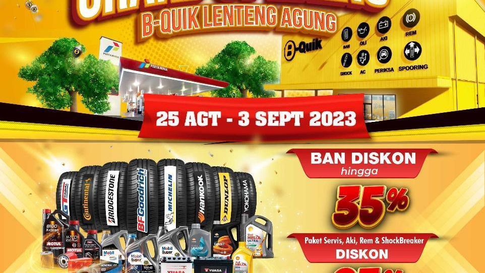 Grand Opening B-Quik Lenteng Agung, Banjir Promo Menarik!